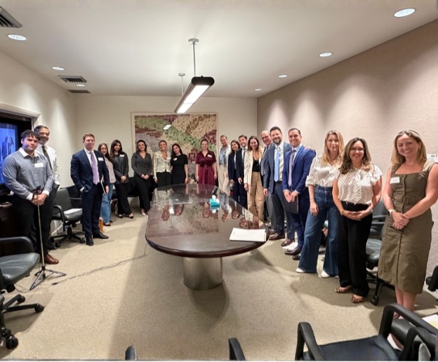 Attendees of Courtroom Session