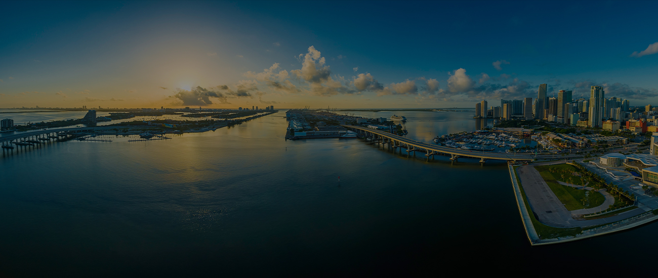 Banner picture of Miami panoramic